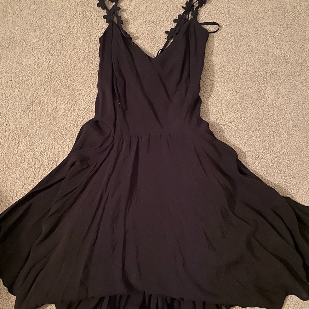 Black Fit and Flare Dress